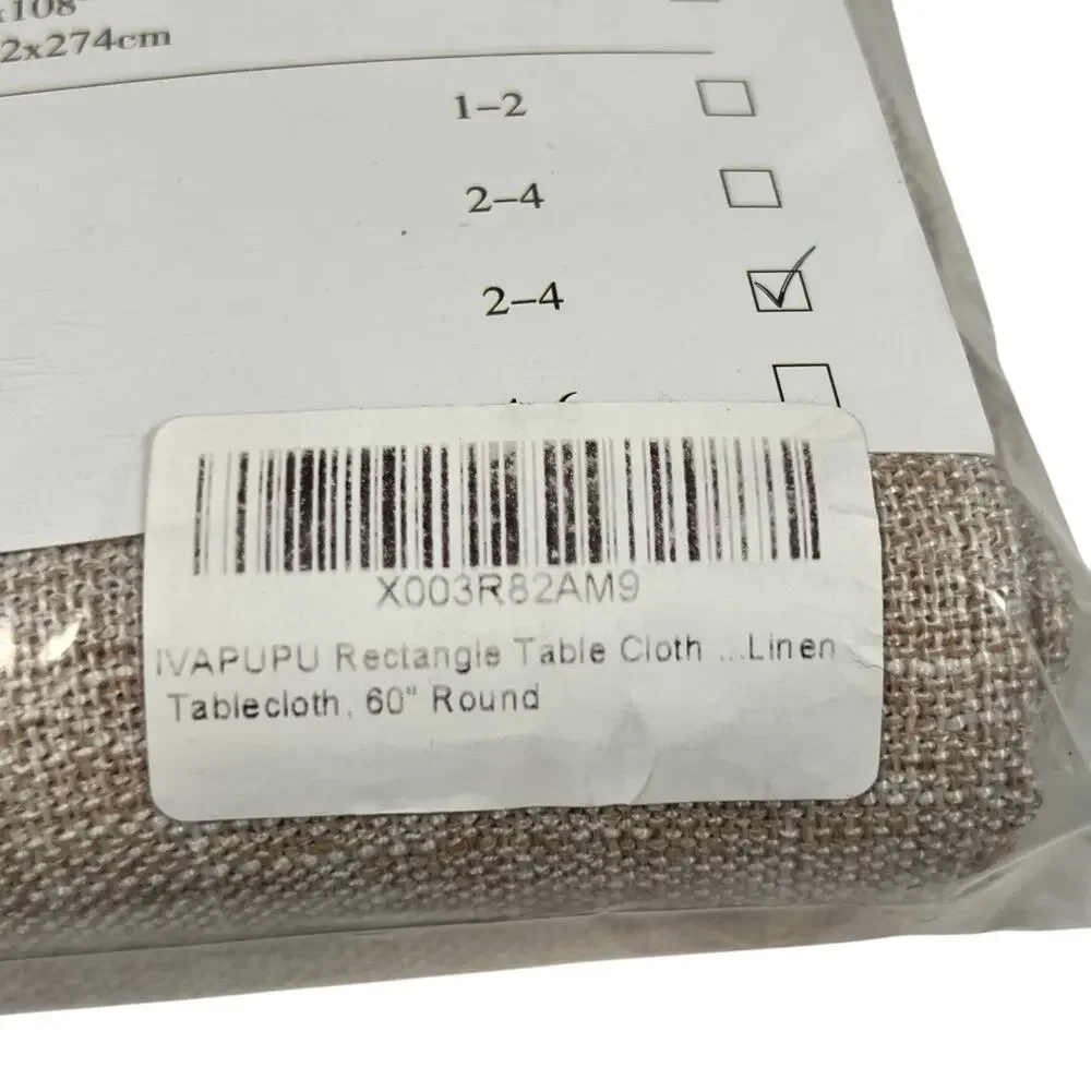 IVAPUPU Beige Linen 60